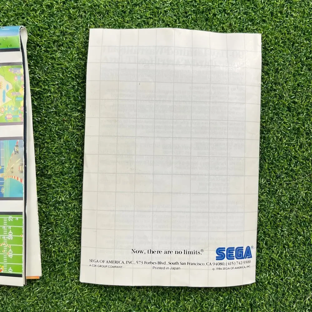 Astro Warrior (Sega Master, 1986) CIB Excellent Condition